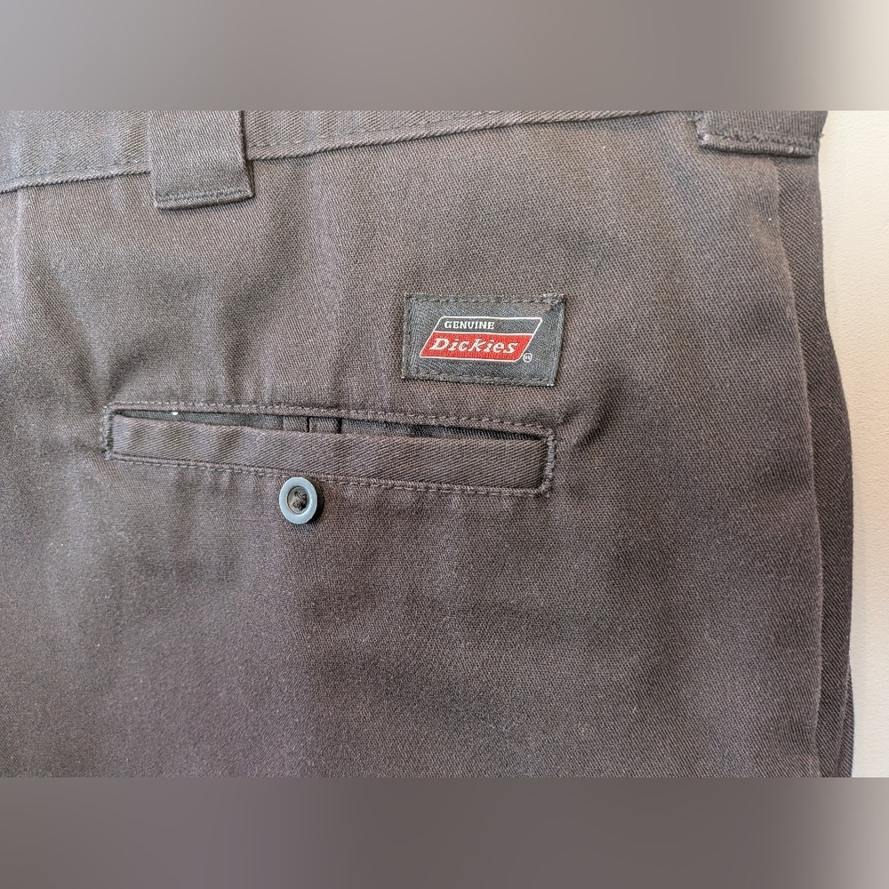 DICKIES Men Pants Size 44x30 Black Color Wide Leg Loose Fit Streetwear Sk8 - Picture 6 of 11